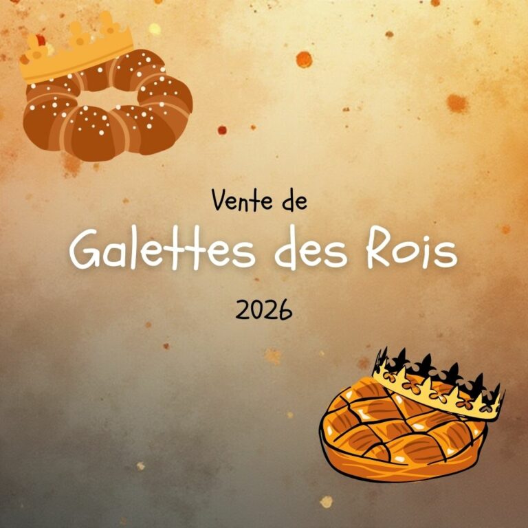 Vente de Galettes des Rois 2026