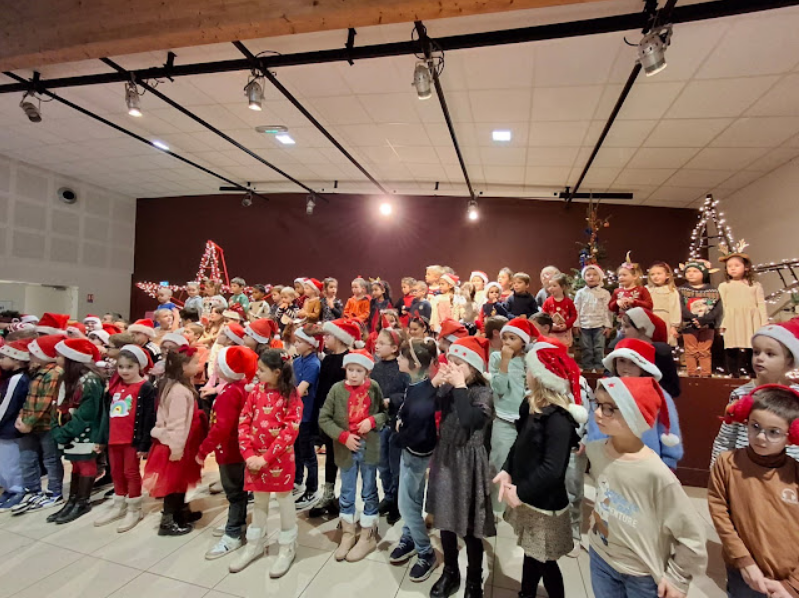 La visite du Père Noël