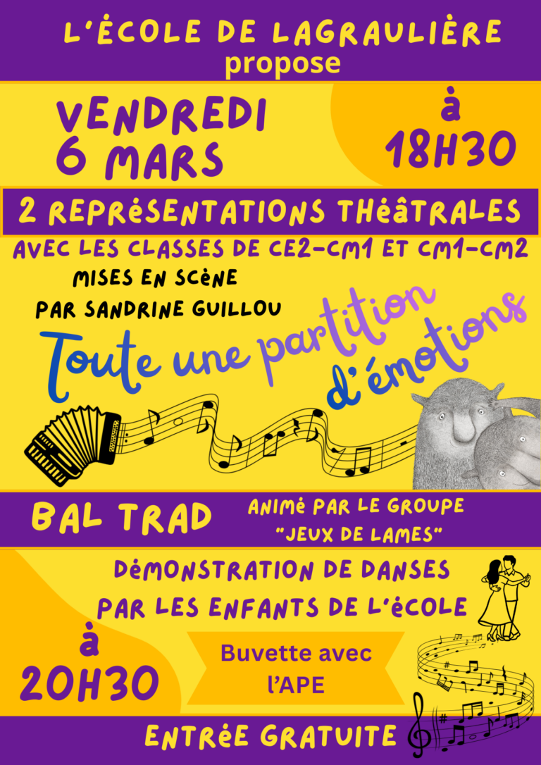 Soirée Théâtre/Bal Trad
